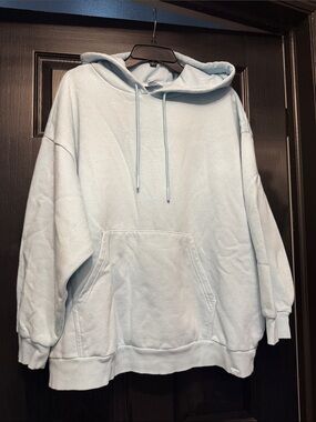 JoyLab Pale Blue Oversized Hoodie Sweatshirt